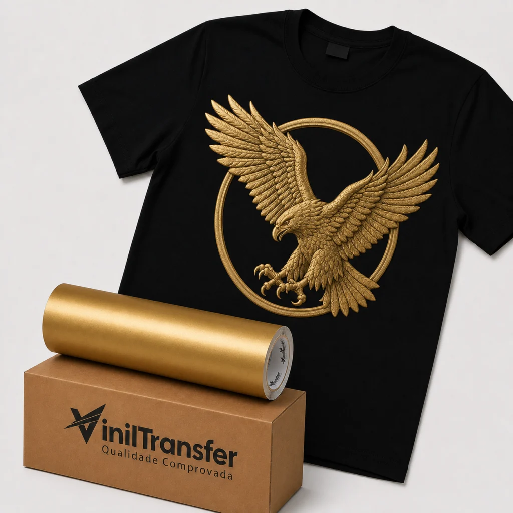 Vtr Dourado Alto Relevo Premium 5